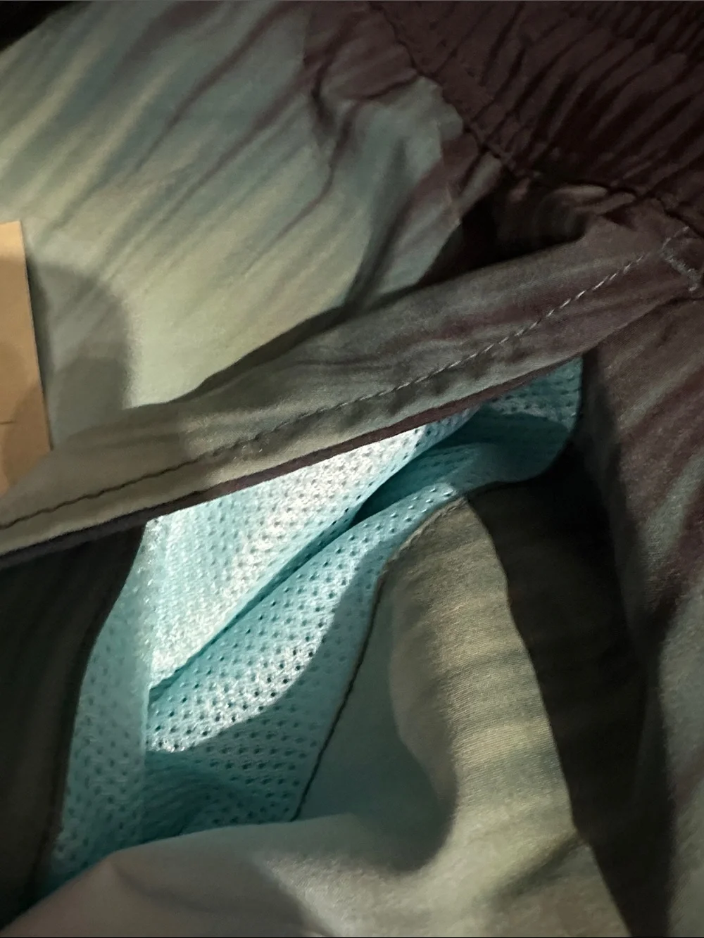 Goodfellow & Co Teal to Black Gradient Swim Trunks